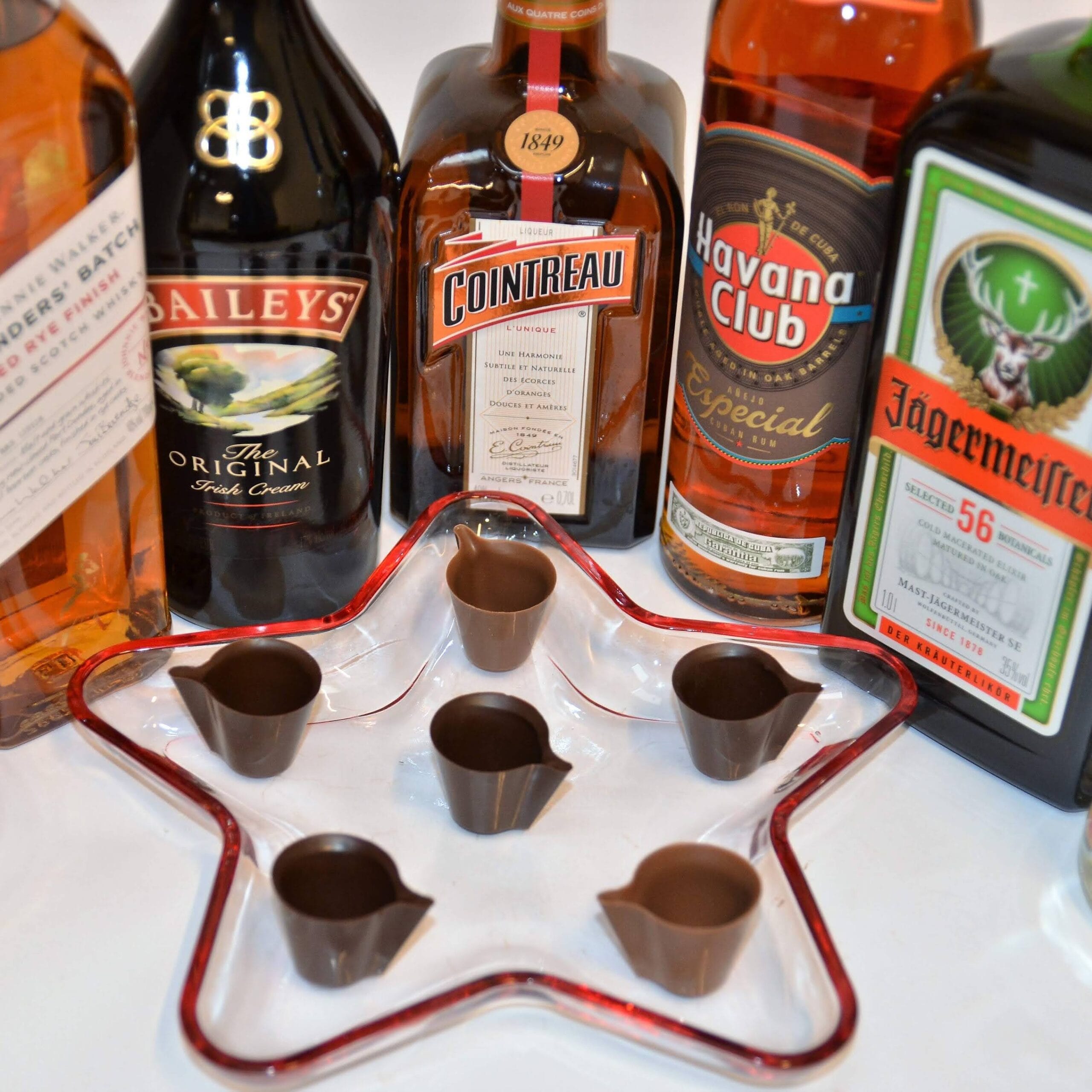 Shot în cupă de ciocolată belgiană, 10ml - imagine 3